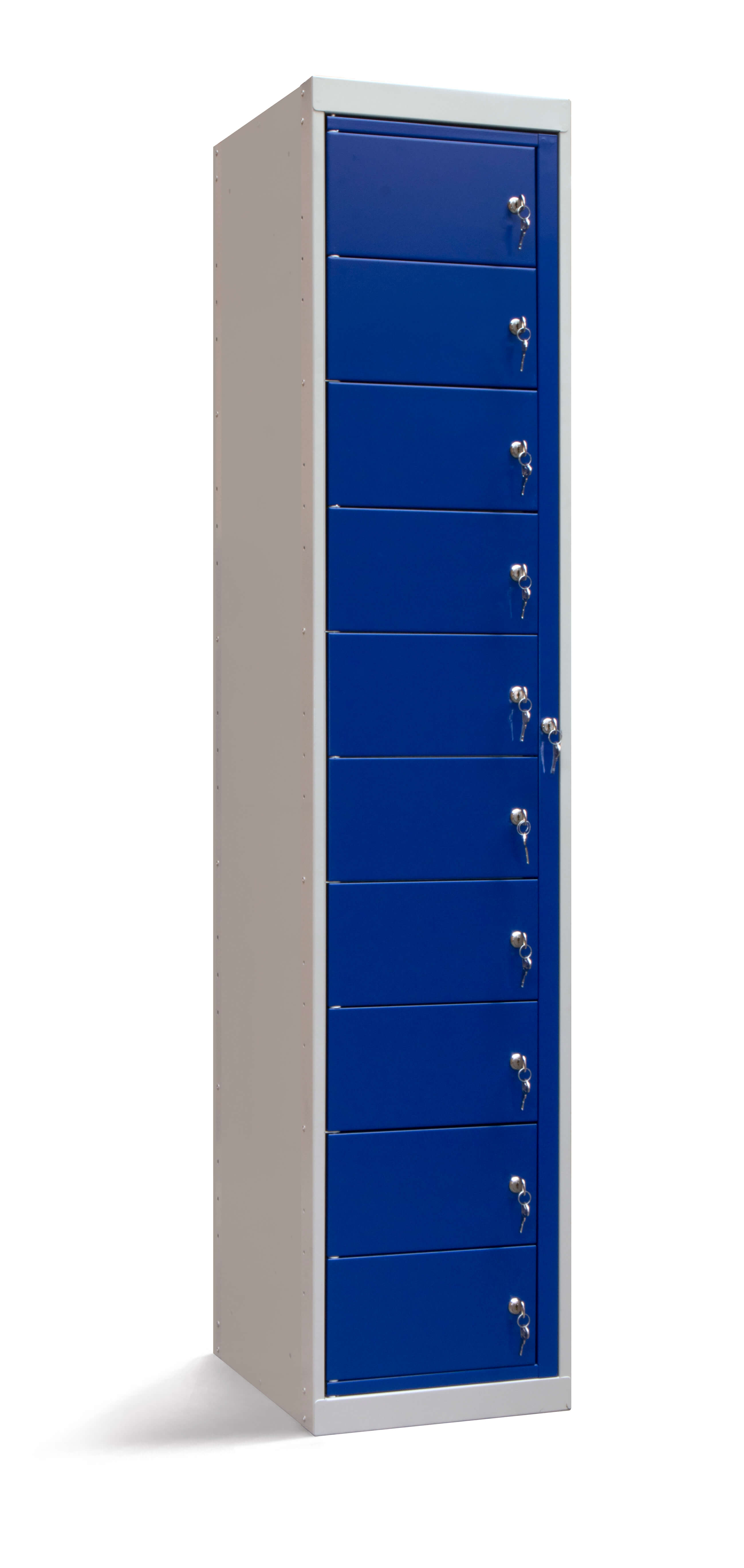Elite 10 Door Garment Dispenser Locker - Blue