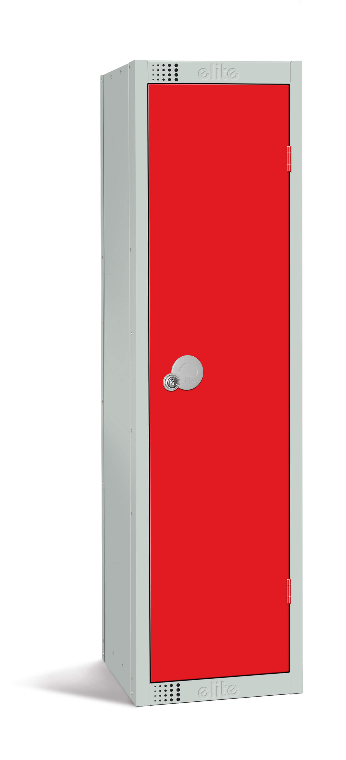 Elite One Door Educational Locker - Red - 300mm Depth