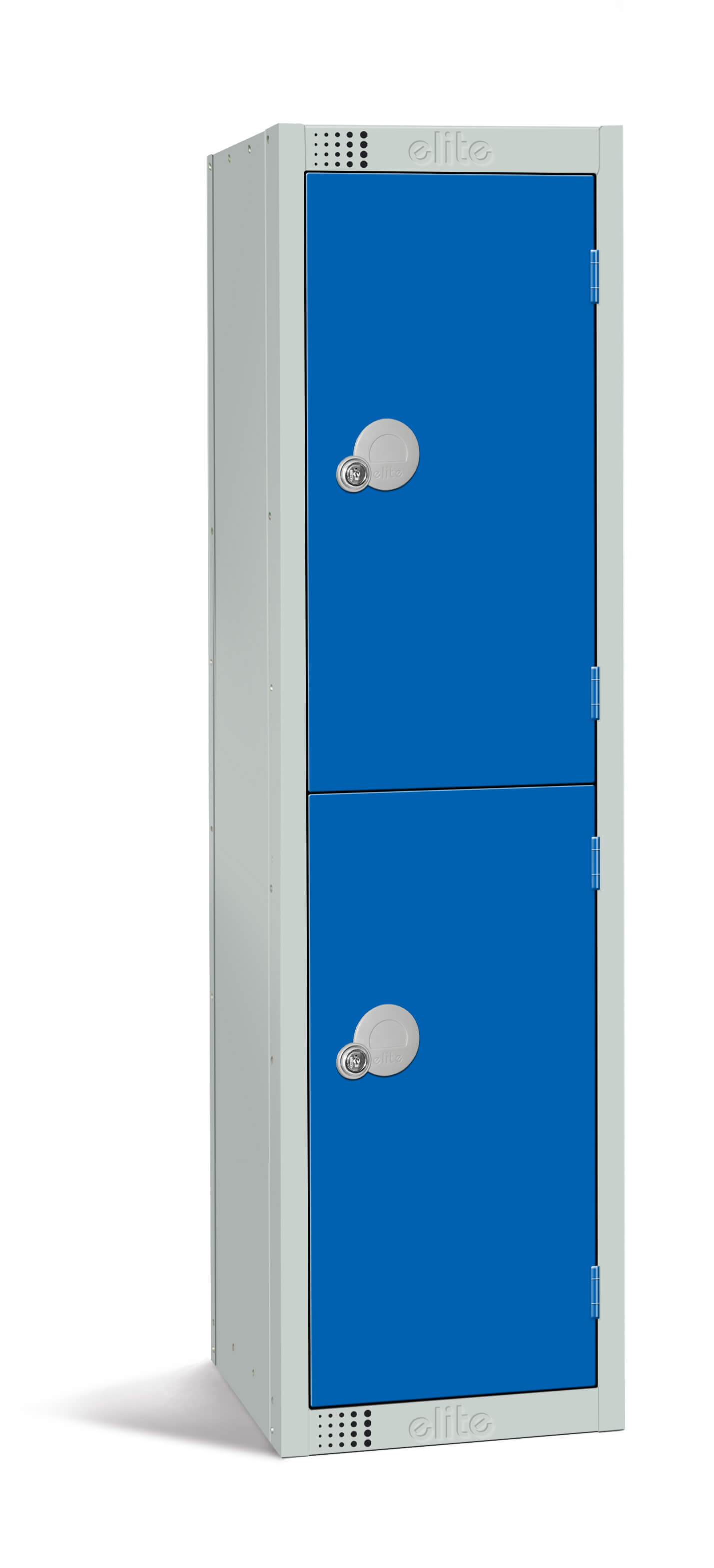 Elite Two Door Educational Locker - Blue - 300mm Depth