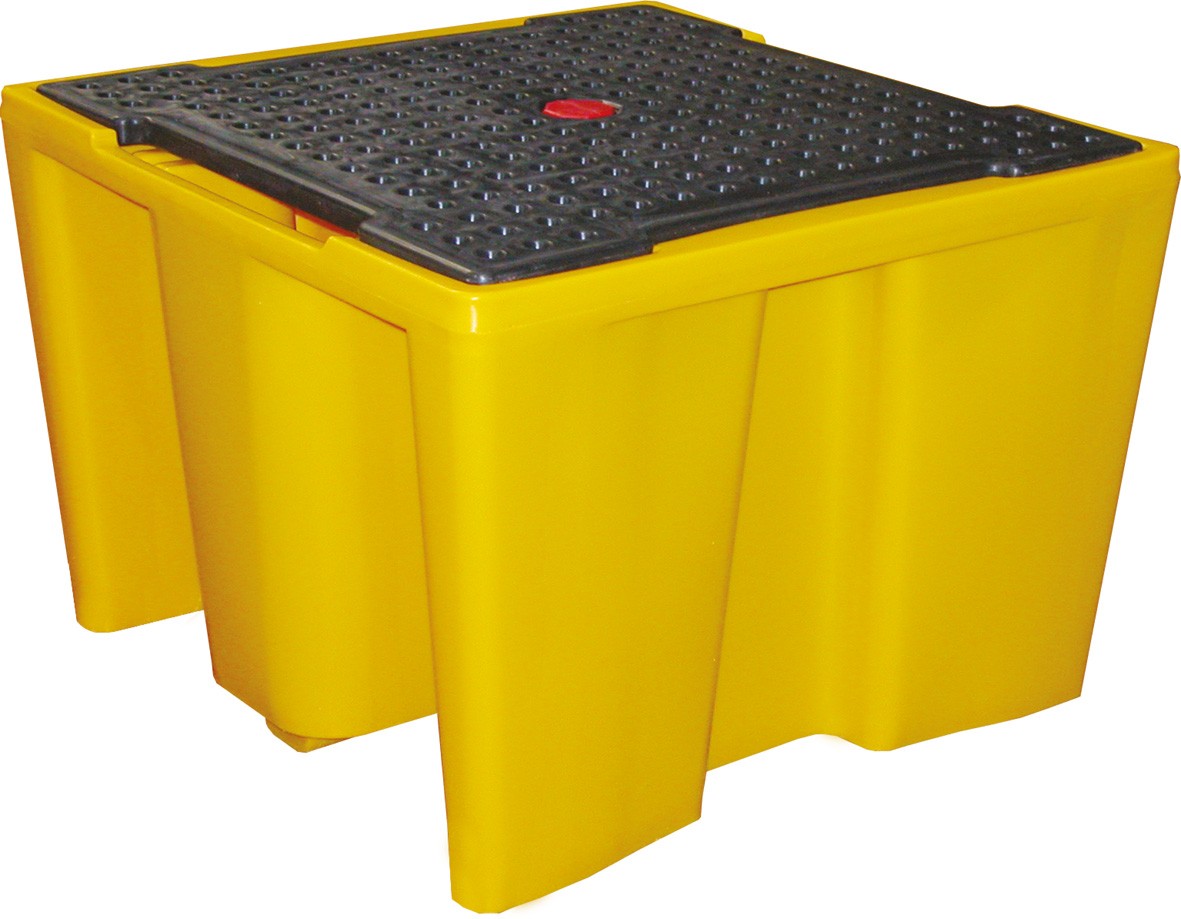 IBC Spillpallet with removable deck