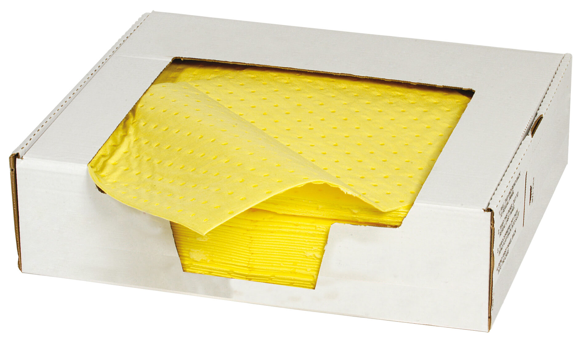 Medium Weight Chemical Absorbent Pads - Dispenser Box of 30