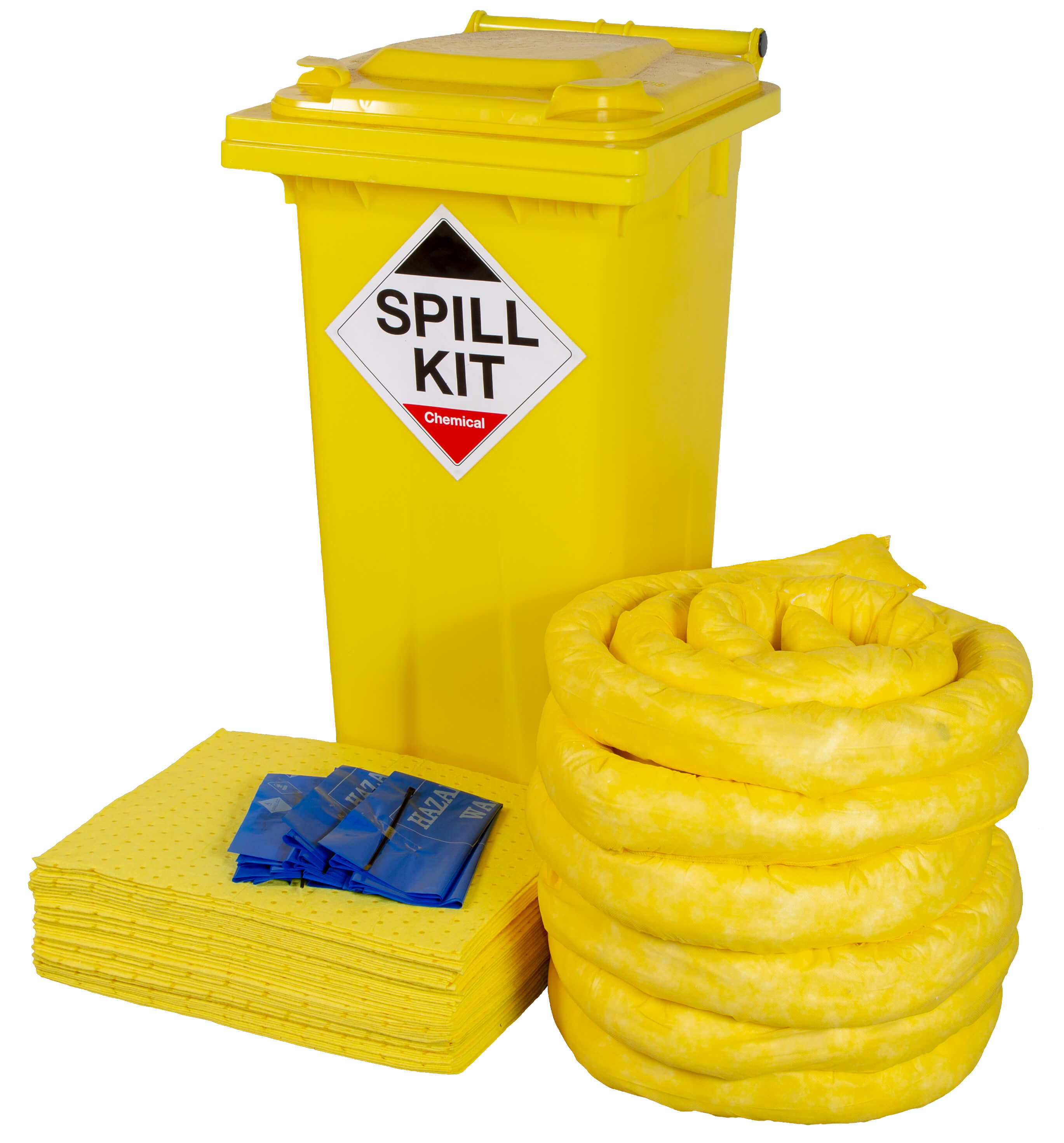 Chemical Kit - Yellow Wheelie  Bin