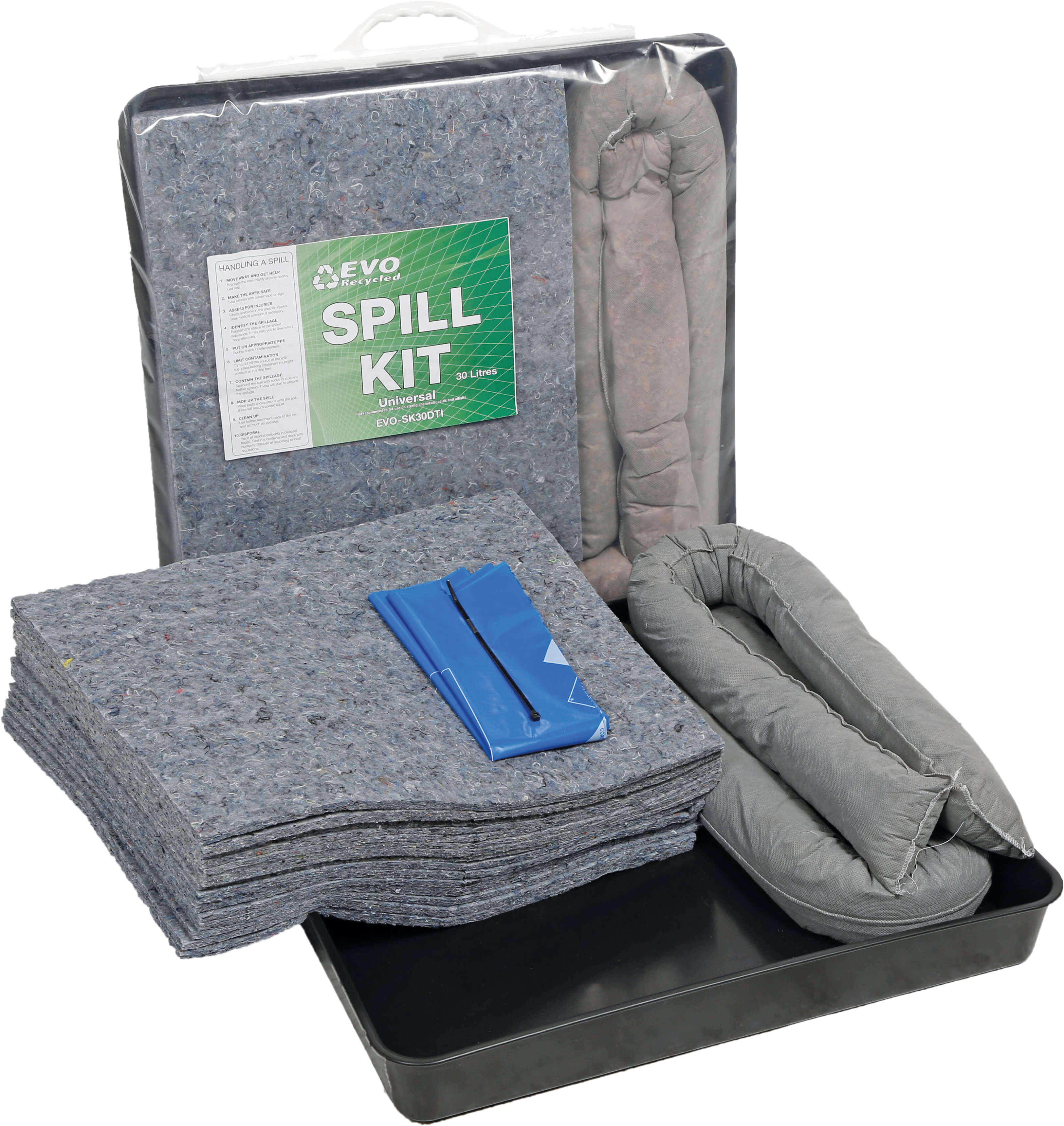 30 litre spill kit with Drip Tray