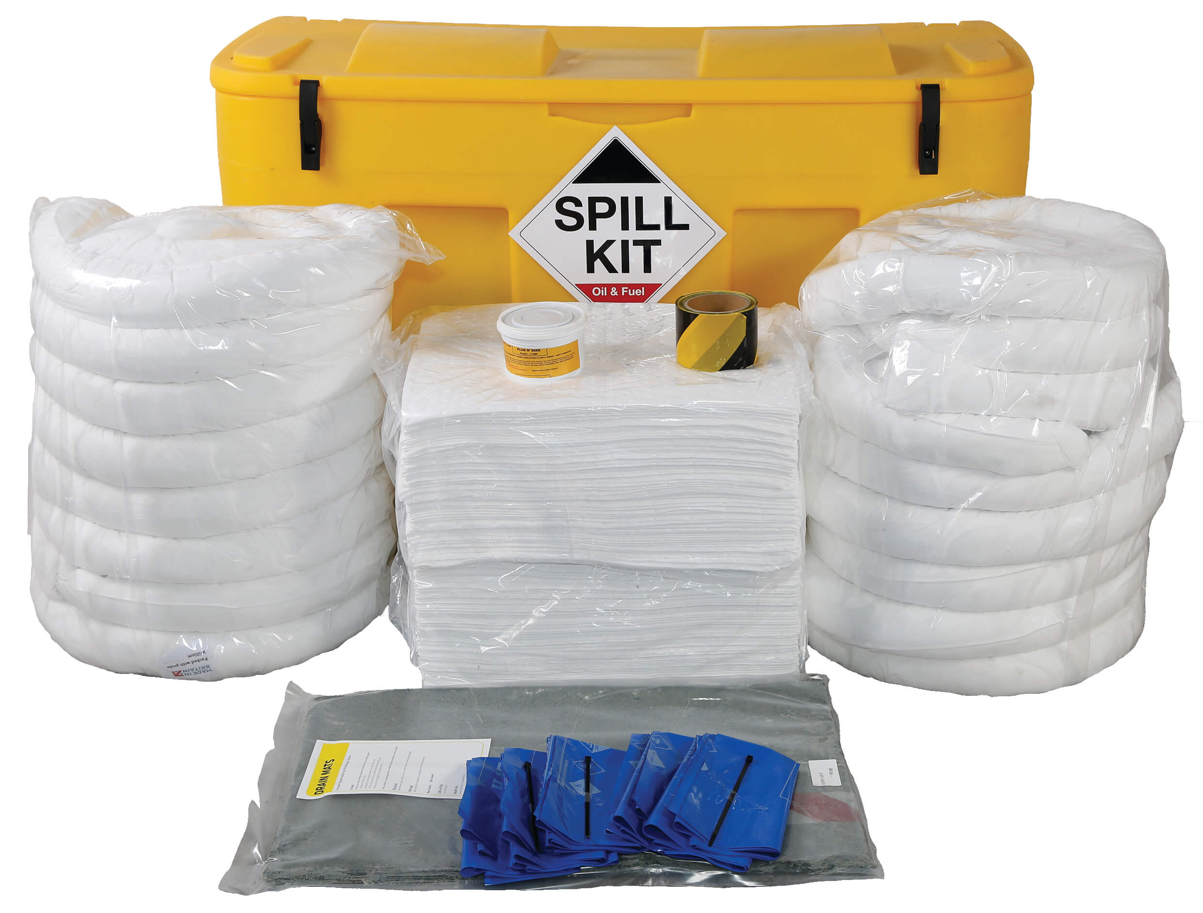 Oil & Fuel Spill Kit in Locker