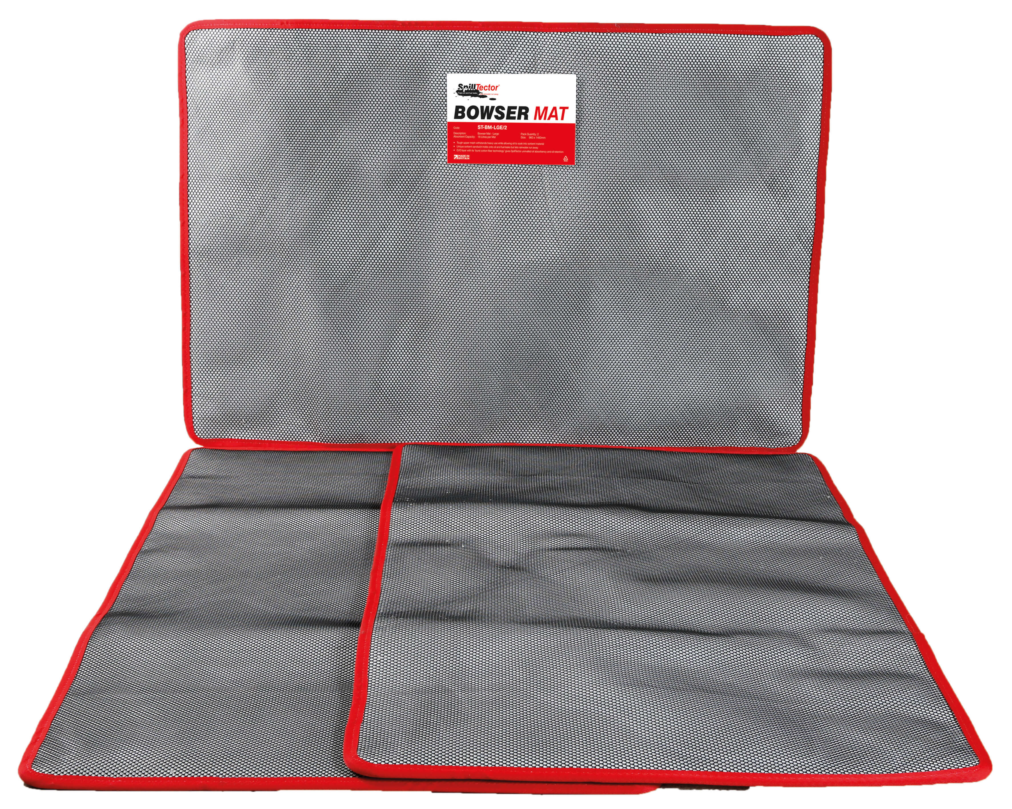 Pack of Two Large SpillTector Replacement Mats