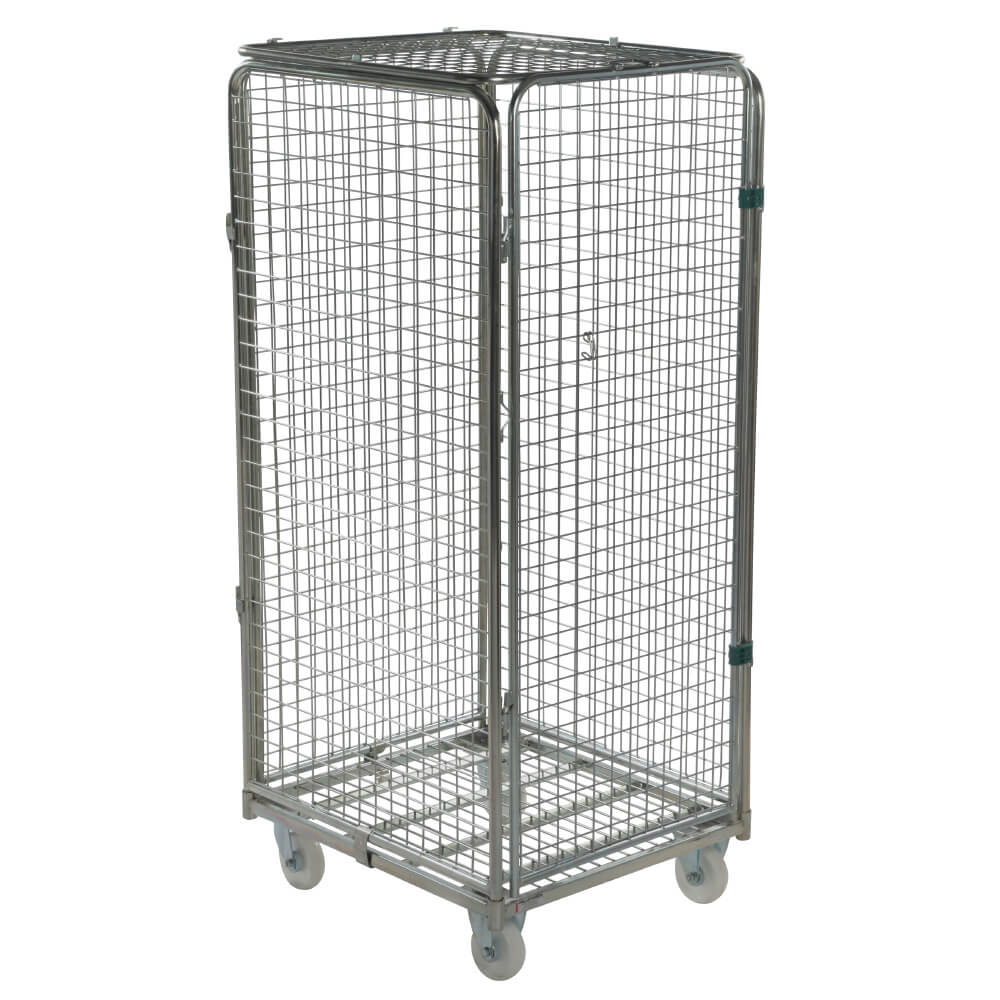 Four Sided Security Demountable Roll Cage with Lid - 17.570