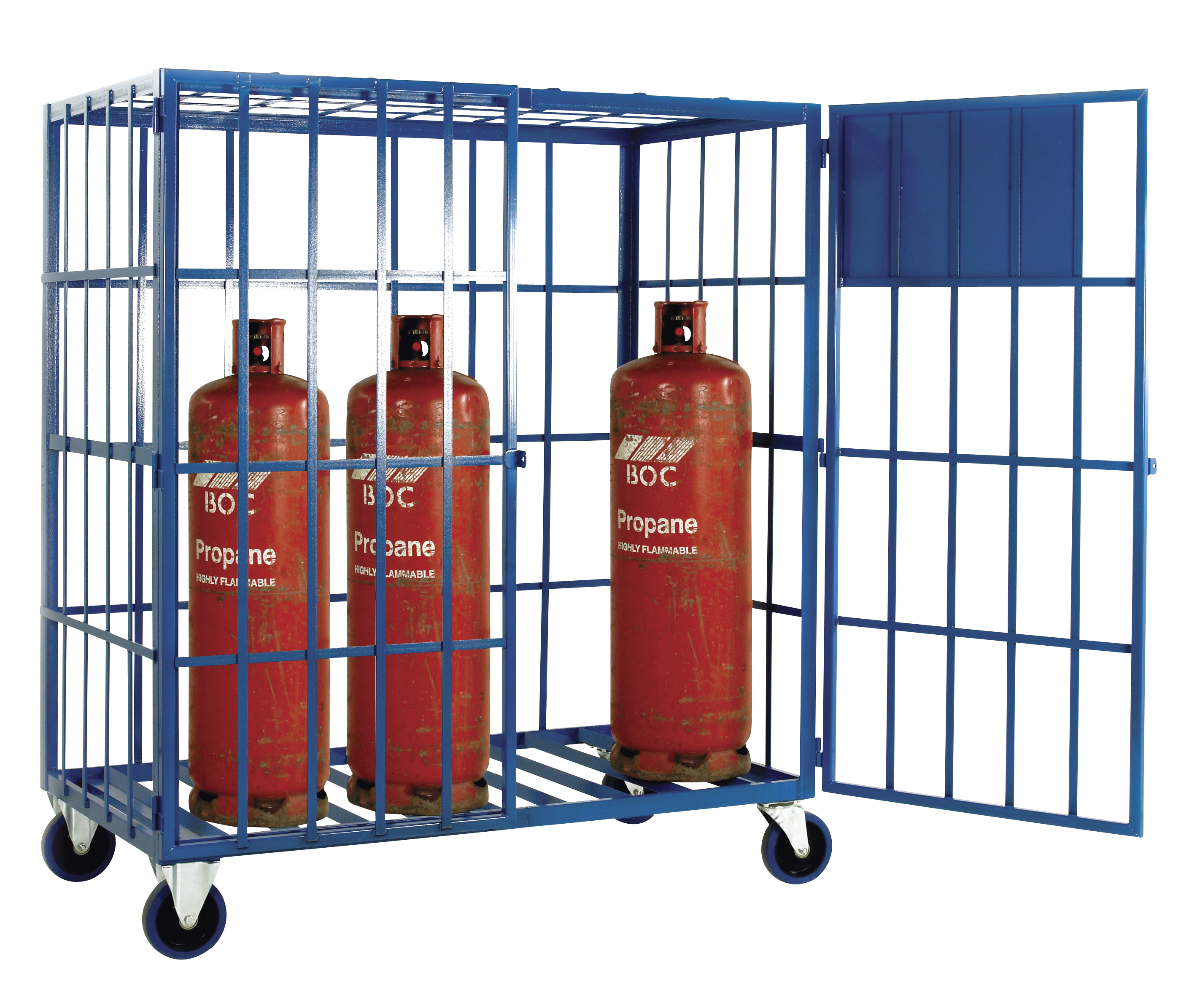 Mobile Cylinder Storage Cage