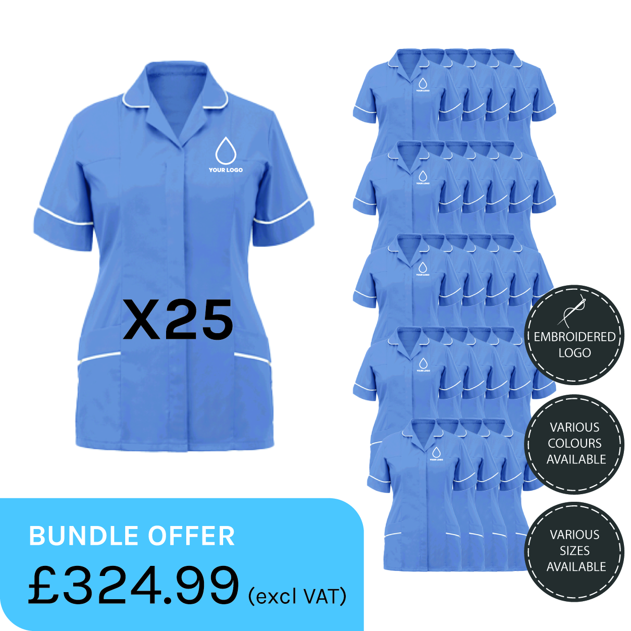 Healthcare Industry Bundle, Embroidered